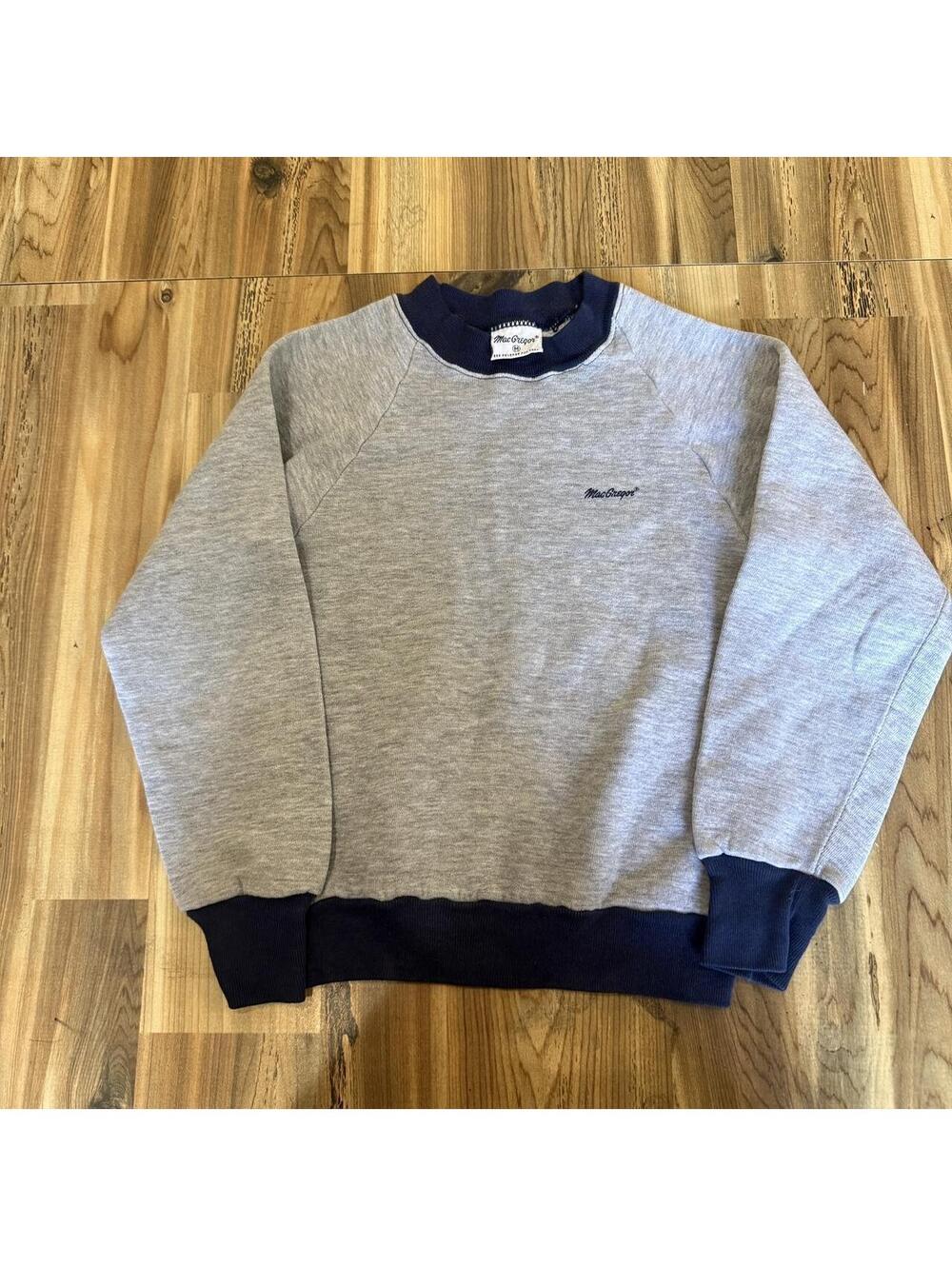 80s MacGregor grey crewneck sweatshirt